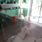 Obwodowa komisja nr 3 w Opatowskim Ośrodku Kultury / Emilia Sitarska / Radio Kielce