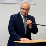 Opatów. Regionalne Targi Pracy. Tomasz Staniek - starosta opatowski / Emilia Sitarska / Radio Kielce