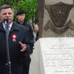 Obchody 228. rocznicy uchwalenia Konstytucji 3 Maja. Na zdjęciu poseł PiS, Andrzej Kryj. / Emilia Sitarska / Radio Kielce