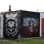 Pińczów. Mural poświęcony Brygadzie Świętokrzyskiej Narodowych Sił Zbrojnych / Marta Gajda / Radio Kielce