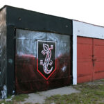 Pińczów. Mural poświęcony Brygadzie Świętokrzyskiej Narodowych Sił Zbrojnych / Marta Gajda / Radio Kielce