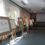 Sandomierz. Rozstrzygnięcie konkursu dotyczącego zmian przy ulicy Podwale Górne. Na zdjęciu projekty przygotowane na konkurs / Grażyna Szlęzak-Wójcik / Radio Kielce