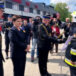 Otwarcie przebudowanej strażnicy Komendy Powiatowej Państwowej Straży Pożarnej / Grażyna Szlęzak-Wójcik / Radio Kielce