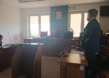 Wojciech B. były zastępca komendanta Straży Miejskiej w Kielcach stanął przed sądem / Monika Miller / Radio Kielce