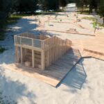 Cedzyna. Wizualizacja zagospodarowania zbiornika / Urząd Gminy Masłów