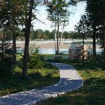 Cedzyna. Wizualizacja zagospodarowania zbiornika / Urząd Gminy Masłów