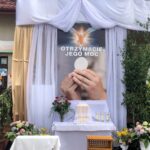 Sandomierz. Ołtarz przy skrzyżowaniu ulic Armii Krajowej i Mickiewicza / Anna Głąb / Radio Kielce