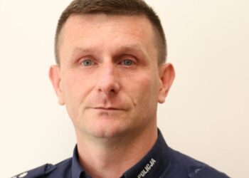 kom. Artur Pietras - p.o.pierwszego zastępcy Komendanta Powiatowego Policji w Busku-Zdroju / KPP Busko-Zdrój