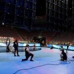 Lanxess Arena. Przygotowania do turnieju Final Four / Jarosław Kubalski / Radio Kielce