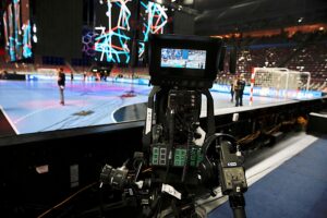 Lanxess Arena. Przygotowania do turnieju Final Four / Jarosław Kubalski / Radio Kielce