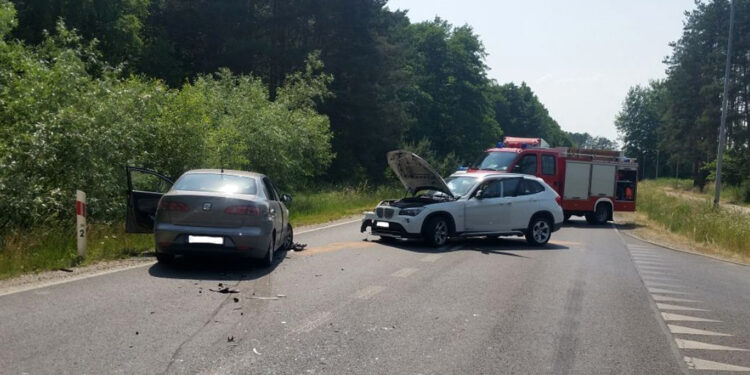 Wypadek w Staszowie / Policja