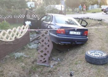 Wypadek w Korzennie w gminie Raków / KWP Kielce