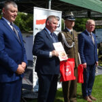 Momina, gmina Waśniów. Uroczystości 75. rocznicy śmierci pułkownika Jana Piwnika „Ponurego” oraz 9. rocznicy nadania jego imienia Publicznej Szkole Podstawowej / Emilia Sitarska / Radio Kielce