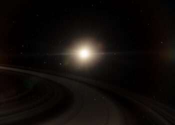 Wizualizacja kosmosu / www.iau100.pl