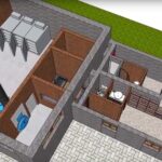 Wizualizacja budynku spalarni martwych zwierząt