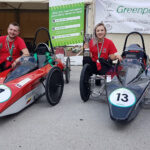 Zespół Tu Kielce Greenpower z Politechniki Świętokrzyskiej zajął dwa pierwsze miejsca w zawodach bolidów elektrycznych, które odbyły się na torze wyścigowym w Bydgoszczy / Politechnika Świętokrzyska