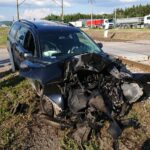 Wypadek na niestrzeżonym przejeździe przy ulicy Górników Staszicowskich / Mateusz Kaczmarczyk / Radio Kielce