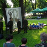 Koncert pieśni patriotycznych w wykonaniu młodzieży oraz widowisko „Pozostali w szumie jodeł” / Anna Głąb / Radio Kielce