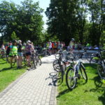 VI Rodzinny Rajd Rowerowy / Ewa Pociejowska-Gawęda / Radio Kielce