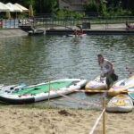 Dzień otwarty z deskami SUP / Ewa Pociejowska-Gawęda / Radio Kielce