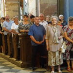 Uroczysta msza z objęcia funkcji ojca Jakuba Zawadzkiego urzędu proboszcza parafii bł. Wincentego Kadłubka i kustosza Sanktuarium w Jędrzejowie / Ewa Pociejowska-Gawęda / Radio Kielce