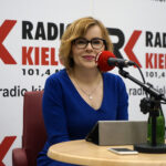 Studio Polityczne Radia Kielce. Na zdjęciu: Anna Krupka, wiceminister sportu i turystyki / Robert Felczak / Radio Kielce