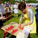 XXI Dzień Świętokrzyskiej Truskawki. Elżbieta Paluch - Świętokrzyski Urząd Wojewódzki / Piotr Kwaśniewski / Radio Kielce