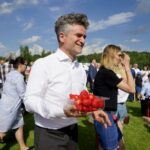 XXI Dzień Świętokrzyskiej Truskawki. Krzysztof Słoń - senator PiS / Piotr Kwaśniewski / Radio Kielce