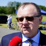 13. Integracyjne Spotkanie Dzieci i Młodzieży Niepełnosprawnej. Andrzej Michalski - dyrektor Oddziału Świętokrzyskiego PFRON w Kielcach. / Piotr Kwaśniewski / Radio Kielce