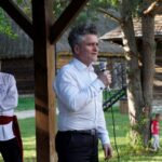 Tokarnia. Piknik Europejski Prawa i Sprawiedliwości. Senator Krzysztof Słoń / Mateusz Kaczmarczyk / Radio Kielce