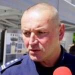 Na zdjęciu: insp. Paweł Dzierżak - komendant wojewódzki Policji w Kielcach / Piotr Kwaśniewski / Radio Kielce