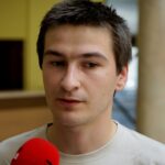 Spotkanie z zespołem Impuls, który zwyciężył w zawodach łazików marsjańskich University Rover Challenge 2019. Szczepan Kostecki - zespół Impuls / Piotr Kwaśniewski / Radio Kielce