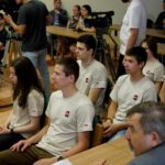 Spotkanie z zespołem Impuls, który zwyciężył w zawodach łazików marsjańskich University Rover Challenge 2019 / Piotr Kwaśniewski / Radio Kielce