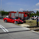 Wypadek na ulicy Krakowskiej / Piotr Kwaśniewski / Radio Kielce