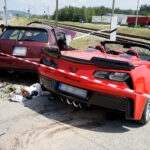 Wypadek na ulicy Krakowskiej / Piotr Kwaśniewski / Radio Kielce