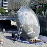 Renowacja fontanny przy Galerii Korona / Piotr Kwaśniewski / Radio Kielce