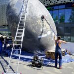 Renowacja fontanny przy Galerii Korona / Piotr Kwaśniewski / Radio Kielce