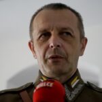 Na zdjęciu: Dionizy Krawczyński - prezes Stowarzyszenia Rekonstrukcji Historycznych "Jodła" / Piotr Kwaśniewski / Radio Kielce