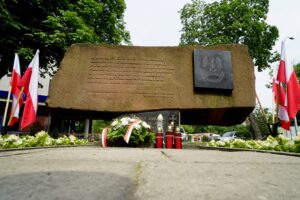 Uroczystości 75. rocznicy udanego zamachu na Franza Wittka / Piotr Kwaśniewski / Radio Kielce