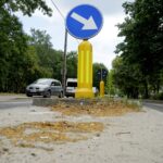 Czas na wiosenne porządki. Kielce, ulica Zagórska / Piotr Kwaśniewski / Radio Kielce