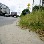 Czas na wiosenne porządki. Kielce, ulica Szczecińska / Piotr Kwaśniewski / Radio Kielce