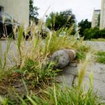 Czas na wiosenne porządki. Kielce, ulica Szczecińska / Piotr Kwaśniewski / Radio Kielce