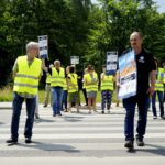 Protest pracowników Inspekcji Weterynaryjnej / Piotr Kwaśniewski / Radio Kielce