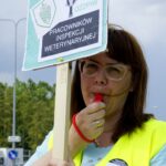 Protest pracowników Inspekcji Weterynaryjnej / Piotr Kwaśniewski / Radio Kielce