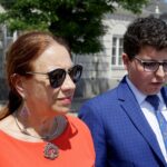 Konferencja radnych klubu Prawa i Sprawiedliwości. Marianna Noworycka-Gniatkowska i Marcin Stępniewski / Piotr Kwaśniewski / Radio Kielce