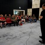 Kielce. Żołnierze WOT z wizytą w Radiu Kielce / Piotr Kwaśniewski / Radio Kielce