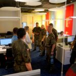 Kielce. Żołnierze WOT z wizytą w Radiu Kielce / Piotr Kwaśniewski / Radio Kielce