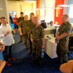 Kielce. Żołnierze WOT z wizytą w Radiu Kielce / Piotr Kwaśniewski / Radio Kielce