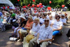 Senioralia w Parku Miejskim w Kielcach / Piotr Kwaśniewski / Radio Kielce