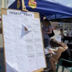 Targi pracy na Rynku w Kielcach / Piotr Kwaśniewski / Radio Kielce